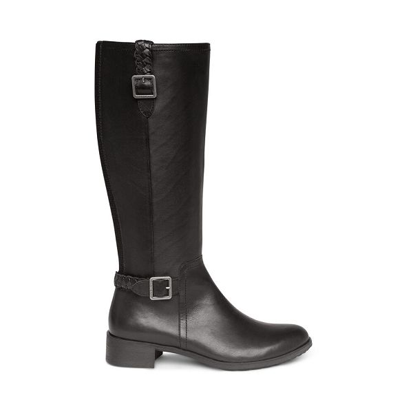 Aetrex Women's Vera Boots - Black | USA PNPWDZB